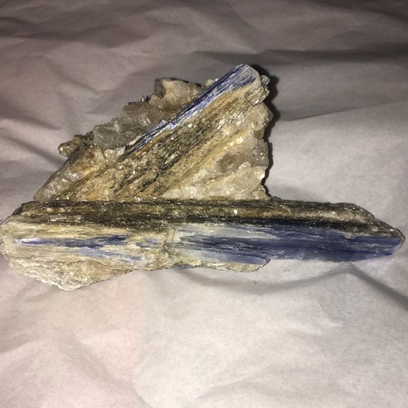 Blue Kyanite Crystal Cluster